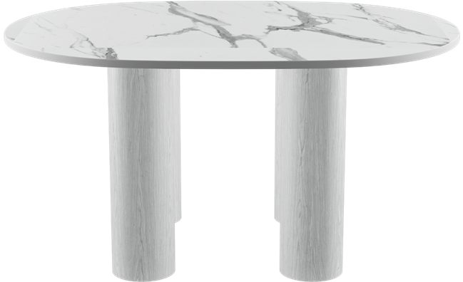 White Oak Siena Coffee Table - Oblong